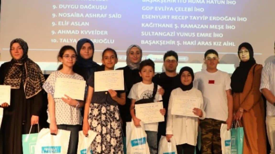 Nebe Nas Yarışması Derecelerimiz